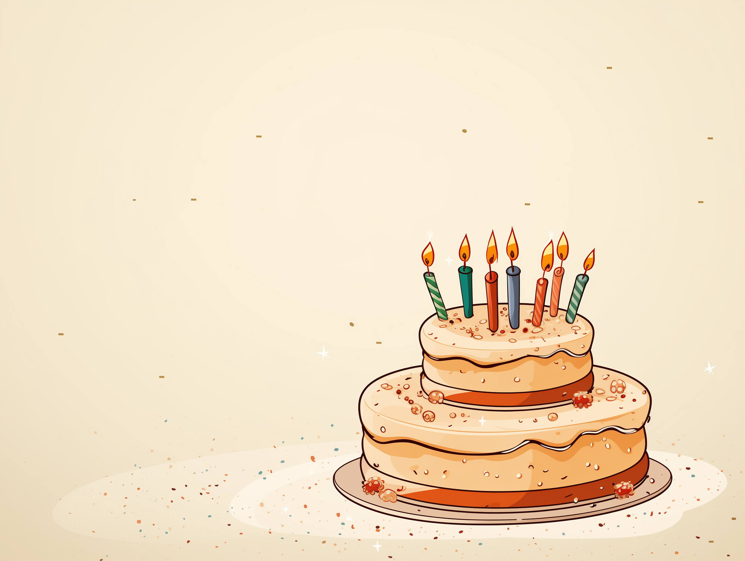 Birthdaycake (quer)